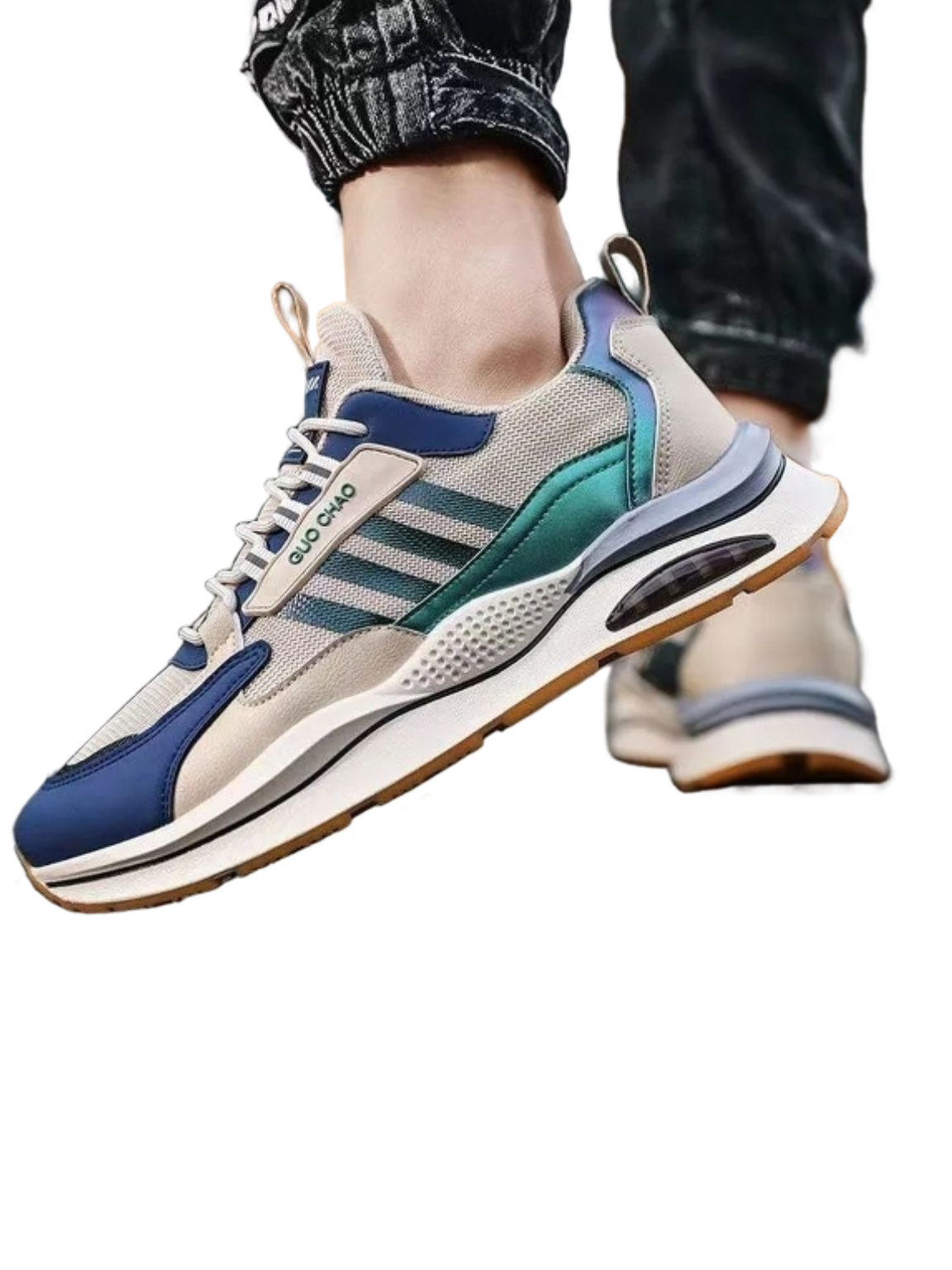 Mens Running Sneakers Gym Walking Shoes Lightweight Non Slip Athle